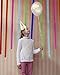 Party Hats - 12-Pack Cone Hats for Kids Birthday Party, Celebration Event - Party Accessories, Decorative Party Supplies, Gold Scalloped Trim, 6 x 8.7 x 6.2 Inches, Gold and White