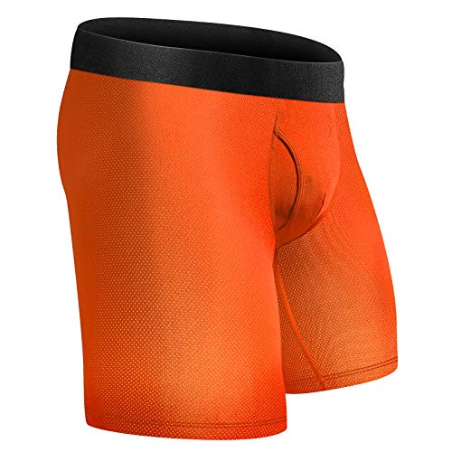 9'' Men Athletic Underwear Sports Workout Active Performance Long Leg