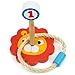 Jungle Ring Toss Game, Indoor/Outdoor Family Fun with 4 Wooden Zoo Animal Targets by Imagination Generation