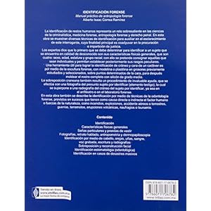 Identificacion forense / Forensic identification (Spanish Edition)