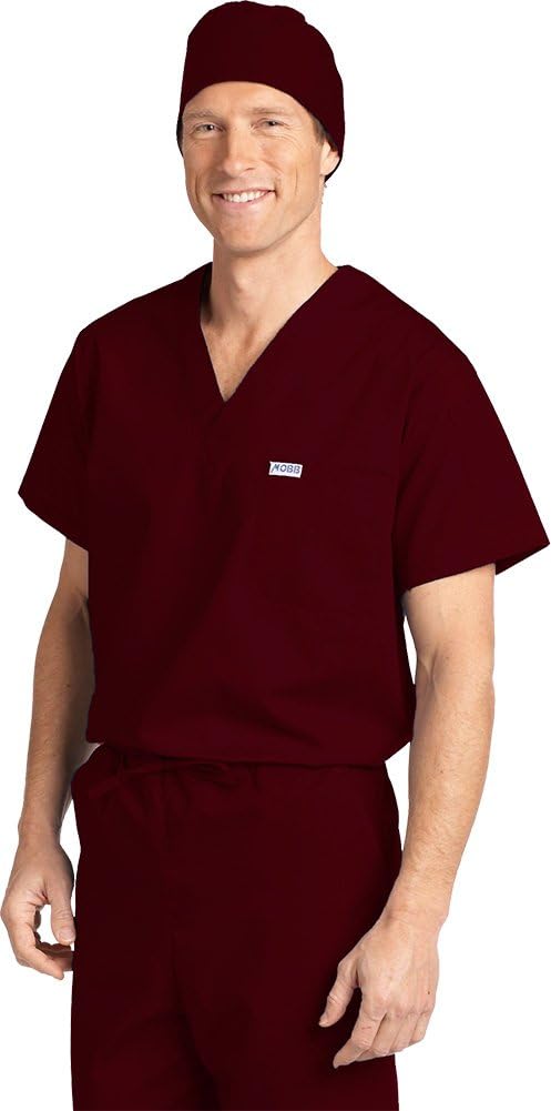 MOBB Men's Medical Uniform Scrub Top
