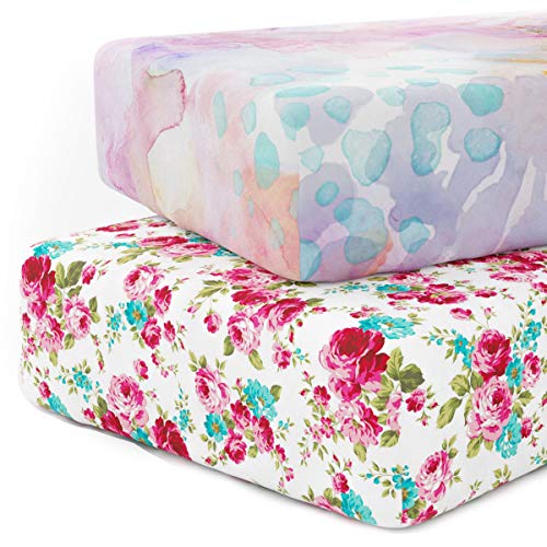 Kids N’ Such Fitted Baby Crib Sheets Baby & Toddler Mattress Cover Set