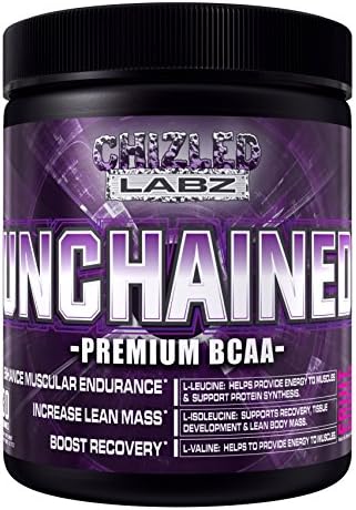 Best BCAA Supplement, UNCHAINED - Premium Branch Chained Amino Acids for Serious Athletes &amp; Trainers. Delicious Pre Post &amp; Intra Workout Drink Assist in Fat Loss Lean Mass &amp; Recovery. (Fruit Punch)