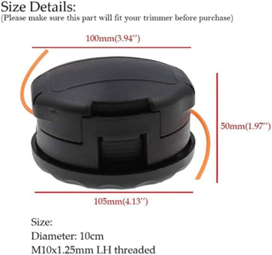 Trimmer Head for Echo Speed Feed 400 SRM-225 SRM SRM-210 Echo GT225 Echo Weed Eater Pas210 Pas211 Pas225 (1 Pack): Home & Kitchen