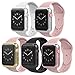 Simpeak Slim Back Case Compatible with Apple Watch 42mm Series 2, Pack of 5, Transparent, Black, Gold, Rose Gold, Silver