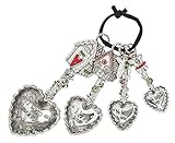 Ganz 4 Piece Zinc Measuring Spoons, Gingerbread