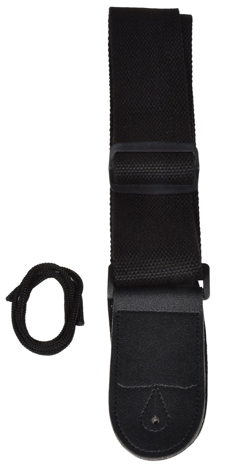 Chord | Black Guitar Strap with Adjustable Length