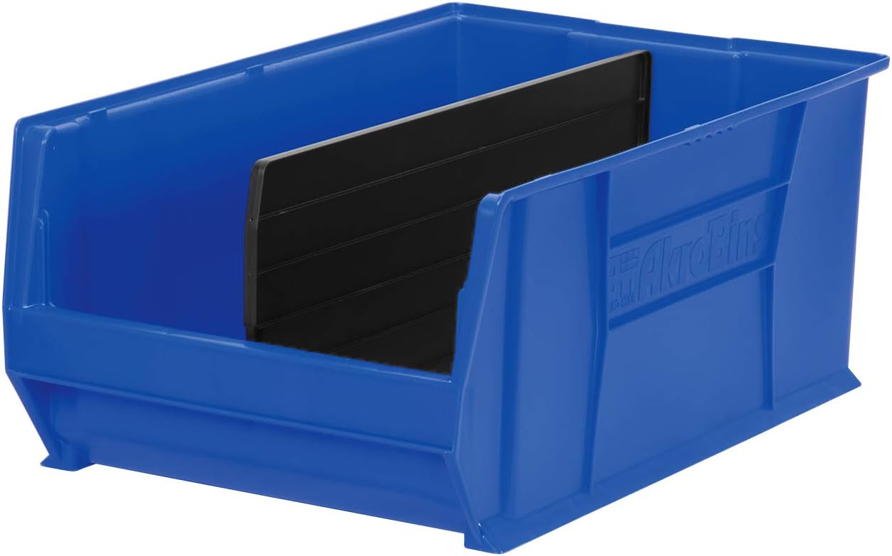 Akro-Mils 40290 Lengthwise Divider for 30290 Super Size AkroBin, Black - Image 3