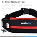 Running Belt By Camden Gear. Fits iPhone 6 6s Plus And Android Smartphone. Perfect for Waist Sizes 24