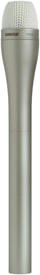 Shure Instrument Condenser Microphone, Black (SM63): Musical Instruments