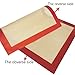 Professional Non-Stick Silicone Baking Mat - Silicone Baking Pad/Mat for Macaron Pastry Bread Making, Beige(16.5