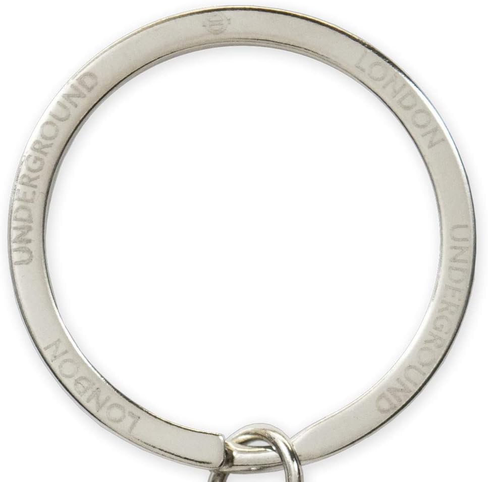 TFL™2005 Official Licensed London Underground Ductile Mind The Gap™ Keyring, White - Image 3