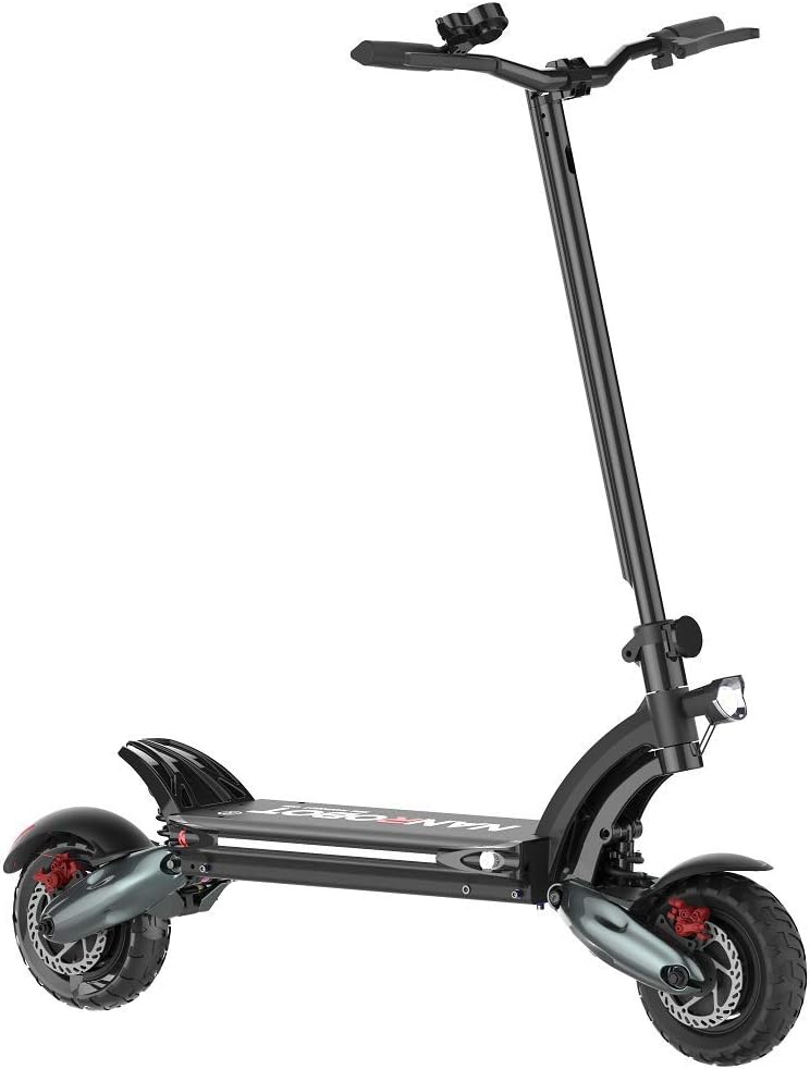 NANROBOT D6+ City Electric Scooter -Portable Folding 2000W Motor Power 52V 26AH 10" Tires 40 MPH