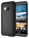 HTC One M9 Case, Diztronic Full Matte Flexible TPU Case for HTC One M9 (2015) - Black (OM9-FM-BLK)