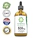 Hemp All Natural Oil for Pets - 500mg 2oz. - May help with Anxiety, Tension, Arthritis Pain, Hip and Joint Pain - Easily Apply to Treats - For Cats, Dogs, other Pets - Grown in the USA