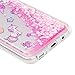 S8 Plus Case, Mavis's Diary Colorful Painting 3D Design Quicksand Cover Soft TPU Bumper Clear Case with Bling Glitter Shiny Diamonds Sparkle Flowing Liquid Stars for Samsung Galaxy S8 Plus, Unicorn