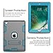 TOPSKY Compatible with iPad 2 Case,iPad 3 Case,iPad 4 Case,iPad 2/3/4 Kids Proof Case,Heavy Duty Shockproof Rugged Kickstand Protective Cover Case for iPad 2nd/3rd/4th Generation Retina(A1416/A1458) Grey Blue