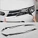 Chrome Headlight front light lamp cover Bezel Trim for Toyota rav4 2013 2014