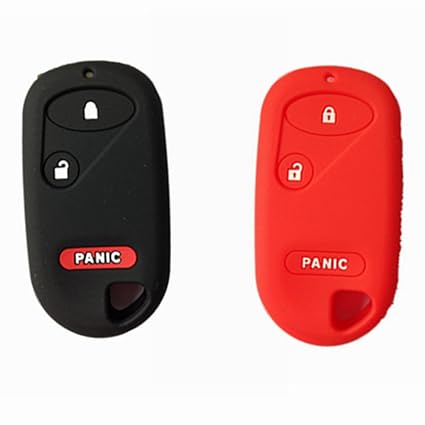 2pcs Fob Remote Key Cover for HONDA Insight Civic CR-V Pilot Element