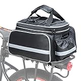 Cofit Bike Trunk Bag 25L / 68L, Extensible Large Capacity Bicycle Rear Seat Pannier as Commuter Bag Luggage Carrier