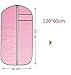 Longteng Century Focus Breathable 5 Pack of Breathable Garment Bag Clothes Covers- 2pcs Large Size/ 3pcs Medium Size