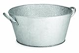 TableCraft Galvanized Collection Round Beverage