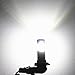 Alla Lighting 6000K Xenon White H10 9140 9045 9040 9145 LED Fog Lights Bulbs, 2000 Lumens High Power 3030 36-SMD Extremely Super Bright