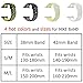 OULUOQI for Apple Watch Band 38mm, Soft Silicone Replacement Band for Watch Series 3, Series 2, Series 1, Sport , Edition, S/M Size ( Gray/White )