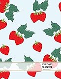 2019-2020 Planner Weekly and Monthly 8.5 x 11: Strawberry Theme Calendar Schedule Organizer and Jour by Light Feather Journals
