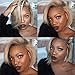 Black Friday 2019, Wig with Baby Hair Human Hair Full End Short Bob Wigs for Black Women