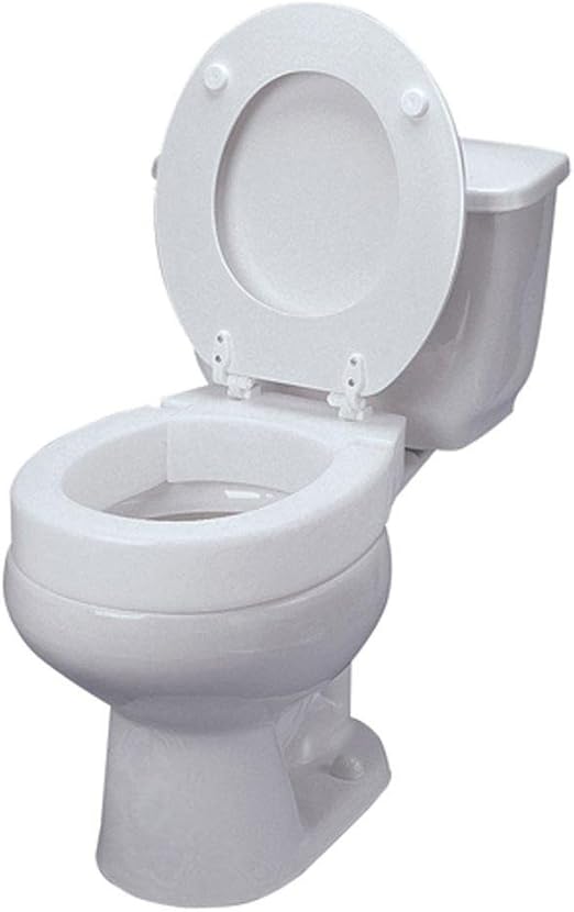 New FlipUp Toilet Riser Hinged Toilet Seat Lift Riser