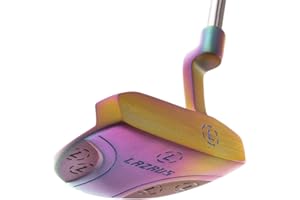 LAZRUS GOLF LAZRUS Premium Golf Putter for Men and Women with Head Cover - Easy Alignment and Ball Control for Better Putting - Right and Left Handed Golf Club Mallet Or Blade Putter