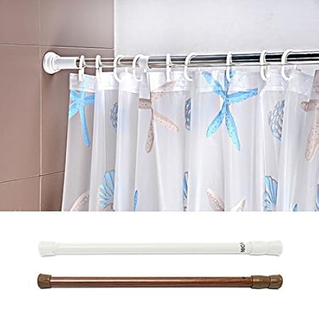 Bargain World 25 To 40cm Extendable Curtain Rod Telescopic Pole
