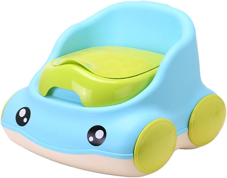 Cartoon Children Toilet Baby Comfort Potty Training Seat ( Color : Blue )