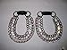 Sassy Strapps Women's Triple Chain & Rhinestone Boot Straps