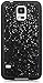 Galaxy S5, iSee Case (TM) Bling Bling Glitter Glam Sparkle TPU Full Cover Protective Case for New Samsung Galaxy S5 SM-G900 (S5-Glitter Black)