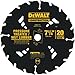 DEWALT DW3174 Construction Series 7-1/4-Inch 20 Tooth ATB Thin Kerf Pressure Treated and Wet Lumber Cutting Saw Blade with 5/8-Inch and Diamond Knockout Arbor primary