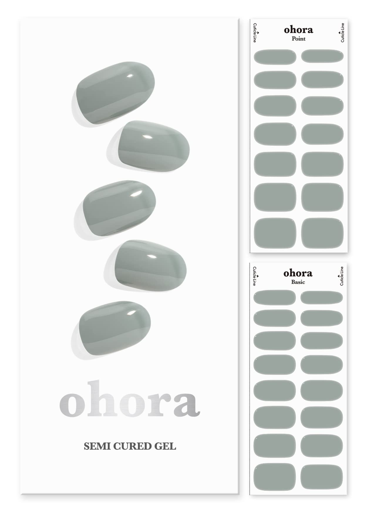 ohora Semi Cured Gel Nail Strips