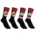The Big Bang Theory Official Gift 2 Pair Mens Dress Socks Bazinga!
