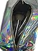 Silver Holographic Cosmetic Bag (Silver)