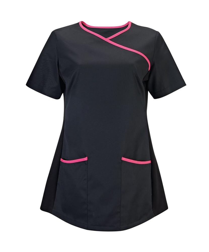 Alexandra Workwear Womens Stretch Scrub Top Amazon.co.uk Clothing