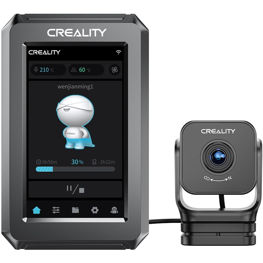 Photo 1 of Creality Nebula Smart Kit, High-Speed Printing Nebula Pad with Nebula 3D Printer Camera 4.3 inch Touch Screen Remote Monitoring Time-Lapse Photography for Ender 3 V3 SE/Ender 3/Ender 3 Max Neo/V2/S1