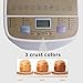 COSVI Programmable Bread Machine with Removable Non-stick Pan- 1.5-Pound Loaf, All Kinds of Breads, 15-Hour Delay Time, Gluten-free Setting, 2 Loaf Sizes, 3 Crust Sizes, Automatically keep warm 1 hour