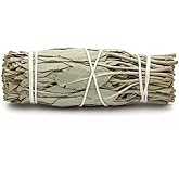 Seedlink Natural White Sage Smudge Sticks (4-Inch) - California Grown Sage Bundles for Cleansing House of Negative Energy, Spiritual Purification, Meditation & Smudging Rituals