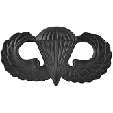 MEDALS OF AMERICA EST. 1976 Army Parachute Badge Black Finish
