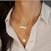 Aukmla Boho Pendant Layered Necklaces Chain Jewelry for Women and Girls
