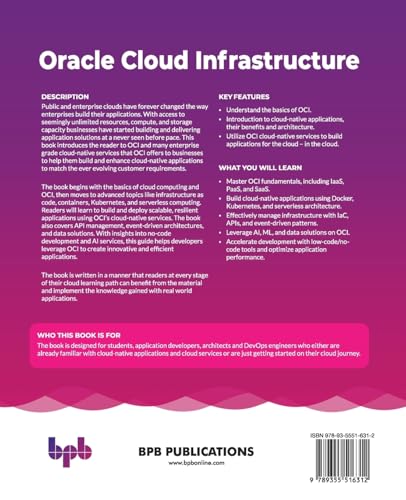 Oracle Cloud Infrastructure: Build cloud-native applications with Oracle Cloud Infrastructure (OCI) 1