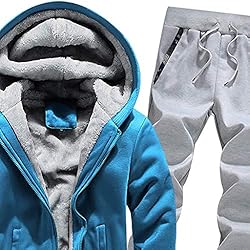 Men's Winter Fleece Tracksuit Lightweight Soft