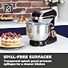 Tower T12033RG 3-in-1 5L Stand Mixer with 6 Speeds and Pulse Setting, 1000W, Rose Gold