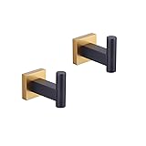 GERZWY Stainless Steel Towel Hook Heavy Duty Wall